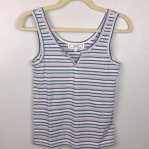 Hippie Rose‎ New Medium Juniors Stretchy Striped Tank Top